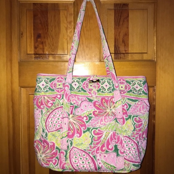 Vera Bradley Large Tote - Picture 2 of 8